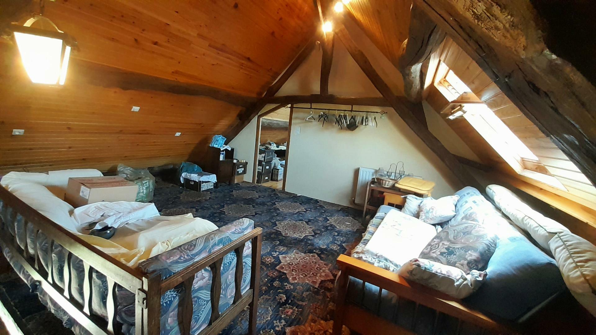 Character stone house for sale, 2 beds, beautiful garden. Peaceful